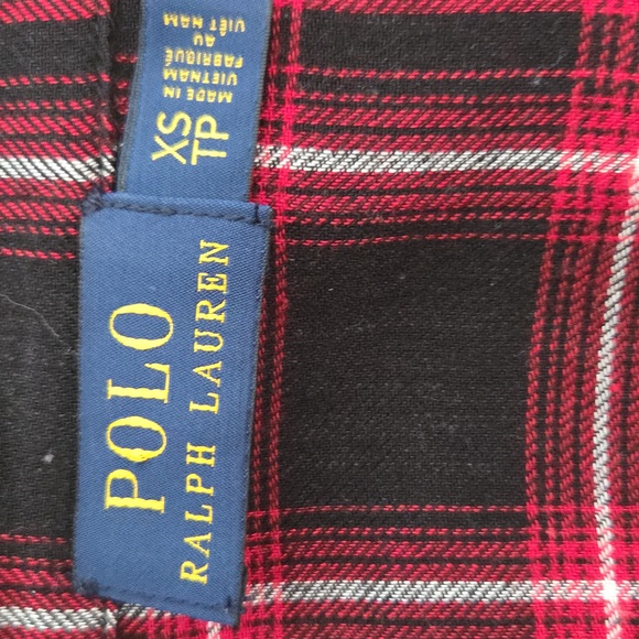 Plaid Ruffle Trim Blouse - Picture 7 of 7